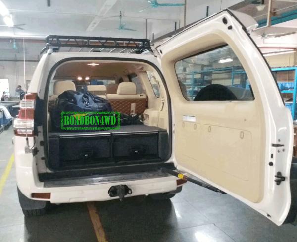 Buy cheap AUSTRALIA STYLE 4WD REAR STORAGE DRAWER SYSTEMS AND CARGO BARRIERS AND RACK DIVIDERS FOR TOYOTA LAND CRUISER PRADO LC150 from wholesalers