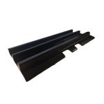 Black R55 R60 R80 R130 Excavator Track Shoes 35Mn 40Mn Material
