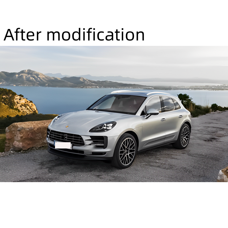 Upgrade Your PORSCHE Macan'S Look With Our Advanced Modified Front Bumper Kit