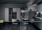 Modern Waterproof Melamine Kitchen Cabinets Complete Sets For Townhouse