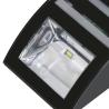 Buy cheap Black 120LM LED Solar Sensor Wall Light outdoor 8-10Hours Working Time from wholesalers