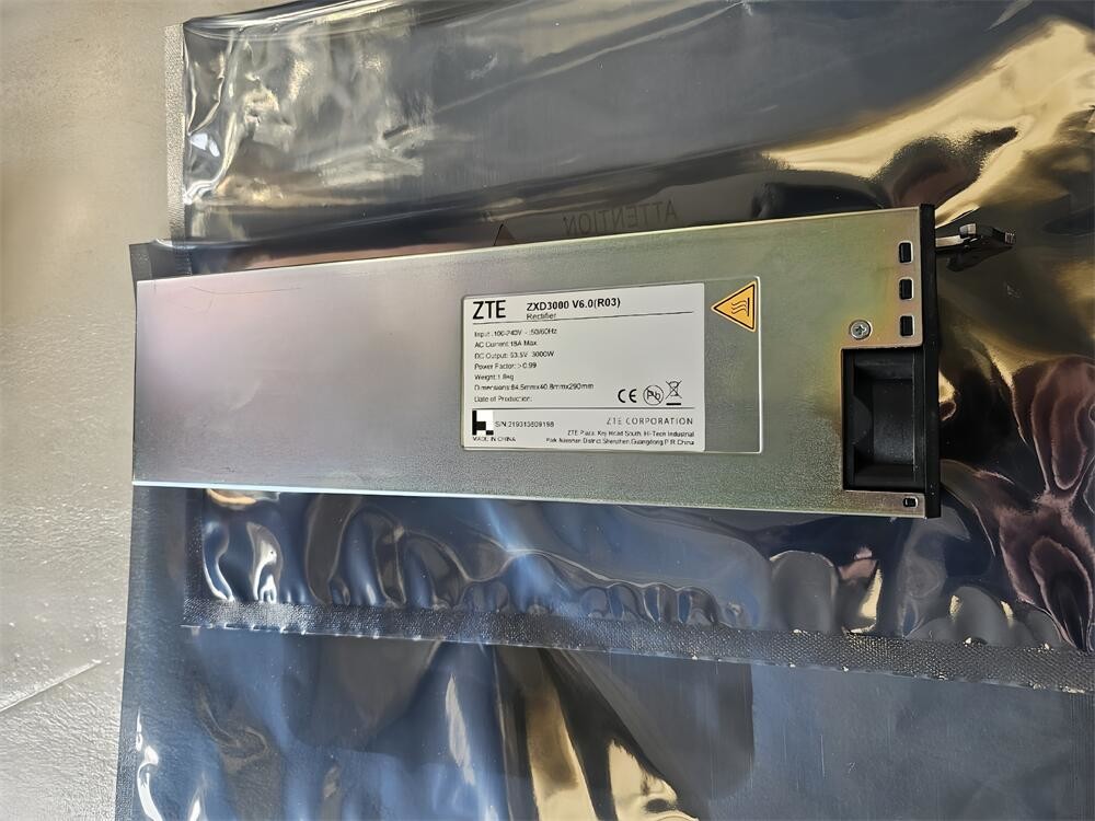 ZXD3000 V6.0 R03 ZTE Rectifier Module 3000W 50A AC Current 18A Max 110 - 240V Input