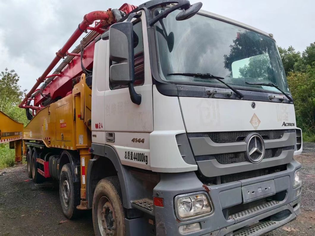 2019 56m Concrete Pump Mixer for Sale on Mercedes-Benz Truck