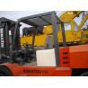 Buy cheap Used Komatsu 10T Forklift ISUZU engine with Original Paint from wholesalers
