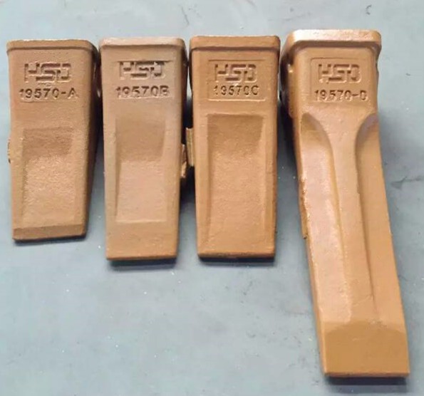 Hengshengda casting bucket teeth 40S for Hitachi excavator