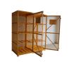 Buy cheap 8 Shelves Compressed Gas Cylinder Storage Cabinets With 2 Warning Label 72 Inch from wholesalers