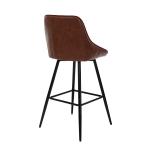 OEM Silver Modern Stainless Steel Furniture Bar Stool Chair Customized