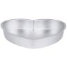 Buy cheap RK Bakeware China Foodservice NSF 142*134*55 Aluminum Heart Shape Cake Pan Loose Bottom from wholesalers