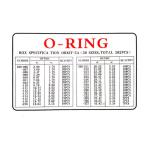 Excavator AS568 Standard Metric 382PCS 397PCS Rubber Seal NBR FKM Silicone O