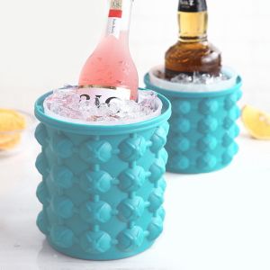 Buy cheap Portable 600ml 1100ml PP Silicone Magic Ice Bucket from wholesalers