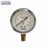 Buy cheap 63mm Capsule Bellows mbar Durable Excellent Atmospheric Compound Bellows Pressure Gauge from wholesalers