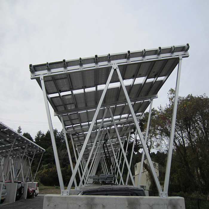 Customized PV Parking Lots Solar Carport Mounting Brackets