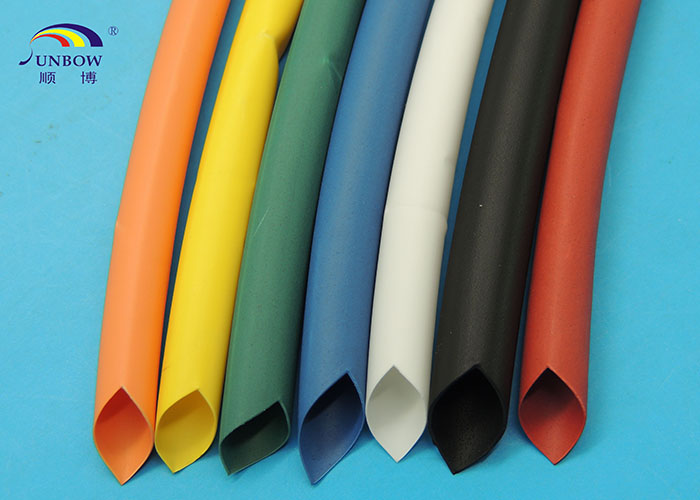 UL Requirement Heat Shrinkable Flexible Polyolefin Tubing 20.0mm Black
