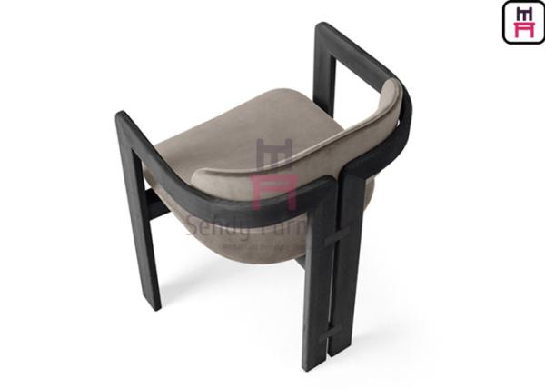 Buy cheap Integrated Cushion Ash Wood Chair W 57cm Electroplating Feet For Hotel from wholesalers