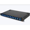 Buy cheap Short Delivery 12 Fiber Optic ODF 1U Rack Mount Empty Fiber Terminal Panel from wholesalers