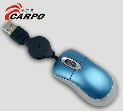 Buy cheap MINI USB retractable cable mouse from wholesalers