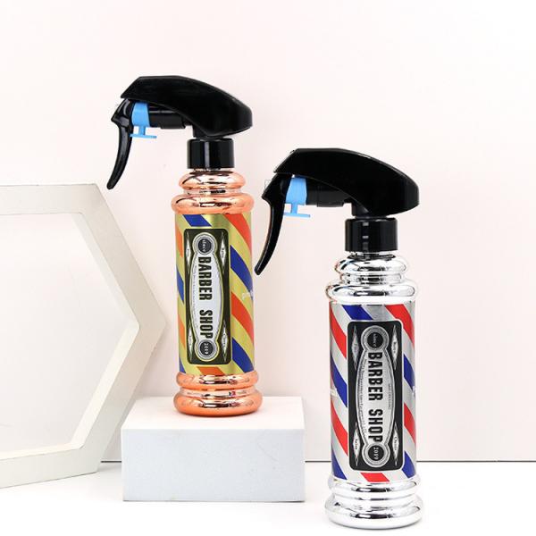 Quality 500ml Orange/White Cylindrical Smooth With Black/White Pump For Spray Bottle for sale