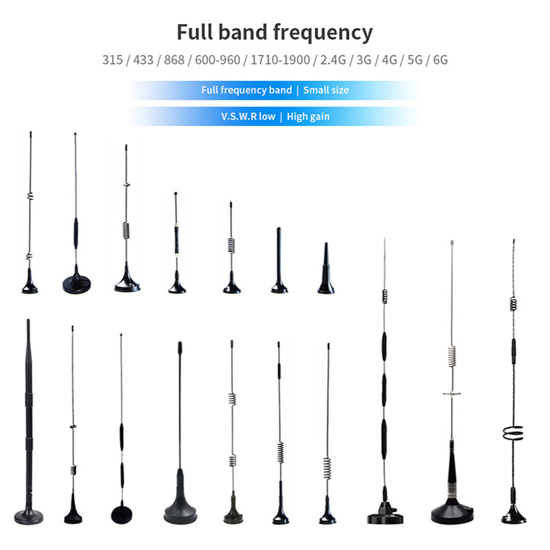10dbi Gain Dual Band Mimo Loop Mounted Base Sucker Antenna for in Outdoor Environments
