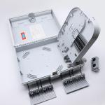 factory supply outdoor waterproof ftth termination box 16 ports IP65 PC+ABS