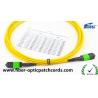 Buy cheap MTP MPO Fiber Optic Patch Cord LSZH Dia 3mm Data Fiber Cable from wholesalers