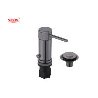Buy cheap Modern Single Lever Bidet Ducha Brass Annular Knurl Handle Gunmetal Taps product