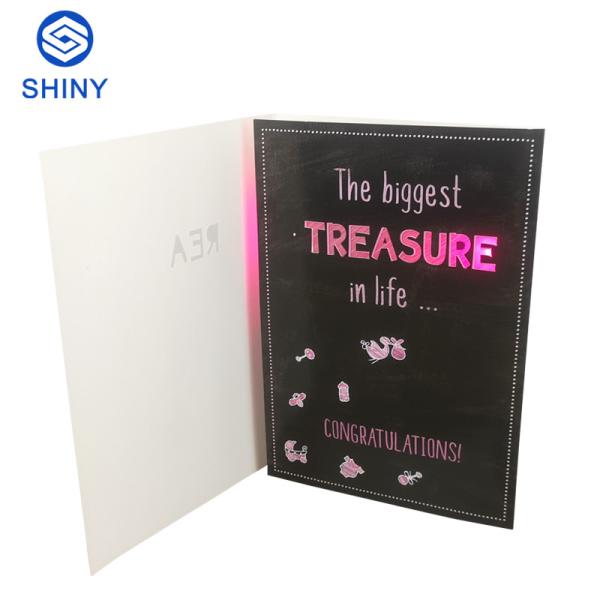 Buy cheap Customized Music Printing Greeting Card Cute Paper for Happy Birthday Gifts from wholesalers