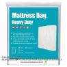Buy cheap Queen Big Size Gusset Custom Polythene For Storage Plastic Furniture Matress King Size Mattress Bag For Quee from wholesalers