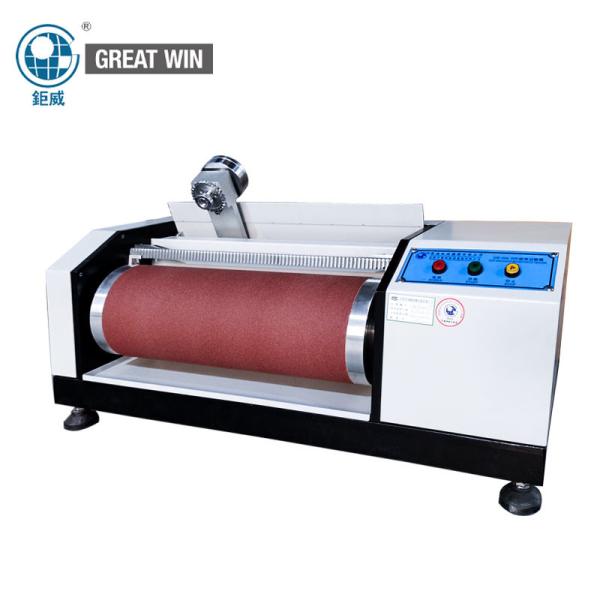 Buy cheap DIN Type Rubber Testing Machine 460MM Roller Length 40M Wear Trip 61Kg from wholesalers