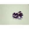 Buy cheap Carbon Steel M20x1.5 Castle Nut , GB60 Fine Thread Hex Nuts White Zinc Finish from wholesalers