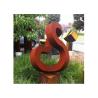 Buy cheap Outdoor Rusty Abstract Corten Steel Sculpture For Garden from wholesalers
