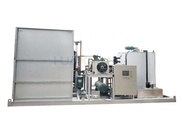 Buy cheap Industrial Flake Ice Machine 10 Ton Evaporative Fresh Water For Fishes from wholesalers