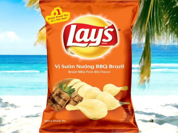 Buy cheap Lay's Brazil BBQ Pork Rib Flavor Potato Chips - Bulk Wholesale & Retail Opportunities - 30g x 160 Packs from wholesalers