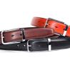 Buy cheap Men 'S Genuine Leather Dress Belt With Bevel Edge Stitching 1.3” Wide from wholesalers