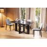 Buy cheap high quality rectangle 4 seater solid wood dining table furniture from wholesalers