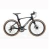 Buy cheap 24 Inch Carbon Fiber Road Bike With Hydraulic Disc For 8 12 Years kids from wholesalers