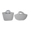 Buy cheap ECO Friendly Fashion Summer Tote Handbag Bohemian Handmade Bali Bags Straw Beach Bag Cotton Canvas Shopping Bags from wholesalers
