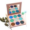 Buy cheap Pearlescent 9 Color Matte Cream Eyeshadow Vegan 130g Long Lasting from wholesalers