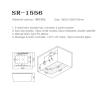 Buy cheap 2 Person Freestanding Jetted Bathtub Hotel Indoor Whirlpool Wooden Top from wholesalers