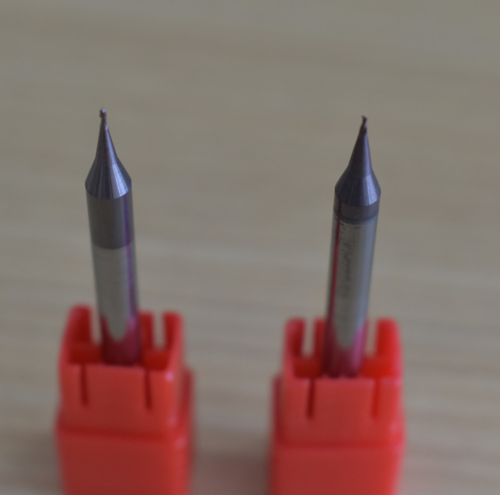 Diameter 3mm Micro Solid Carbide End Mill Precision 0.01mm