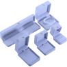 Buy cheap Customized White Velvet Jewelry Packaging Box for Necklace Bracelet Stud Earrings Ring from wholesalers