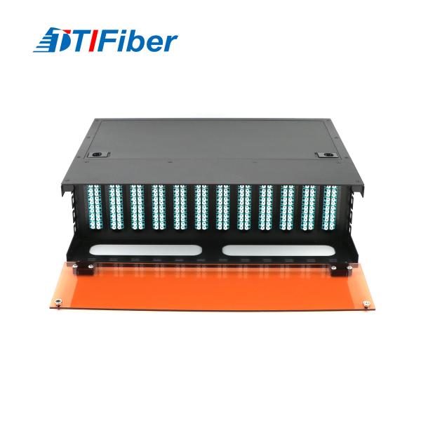 Buy cheap 144 / 288 Cores Fiber Optic Patch Panel 19 Inch 3U Rack Mounted from wholesalers