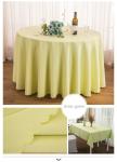 Dobby Pattern Restaurant Table Cloth For Banquet Conference