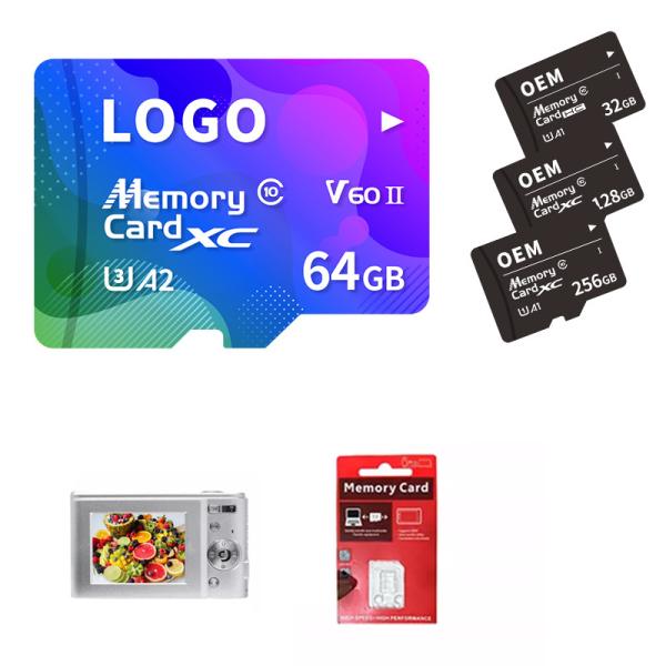 Buy cheap OEM 128gb 256gb Memory Cards Chip Memory Card Storage For Camera from wholesalers