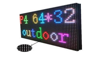 China SMD1921 Church LED Screen P4 SMT Outdoor Led Display Module 64×32 Matrix on sale
