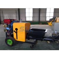 Buy cheap Diesel Mortar Spraying Machine / Cement Plaster Spray Machine With Wide product