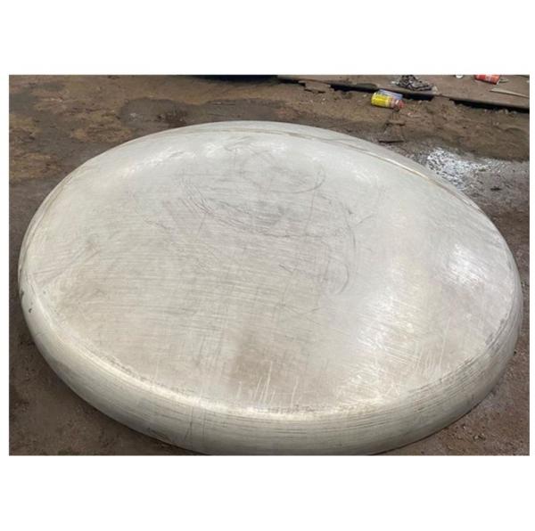 Buy cheap 1400mm Diameter Stainless Steel Hemisphere Ellipsoidal Dished Head Pressing Customized from wholesalers