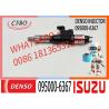 Buy cheap Diesel Fuel Injector common rail injector 095000-6366 8-97609788-3 095000-6367 8-97609788-7 for isuzu 6HK1 4HK1 from wholesalers