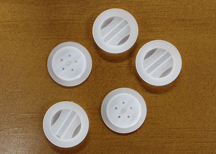 Breathing Unilateral Coffee One Way Degassing Valve With 5 Holes / Micro Plastic One Way Valve