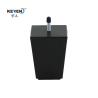 Buy cheap KR-P0226 100mm Height Plastic Sofa Legs Replacement With Screw Square Shape from wholesalers