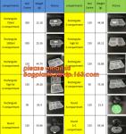 Supermarket display wholesale storage fruit food defrosting plastic tray